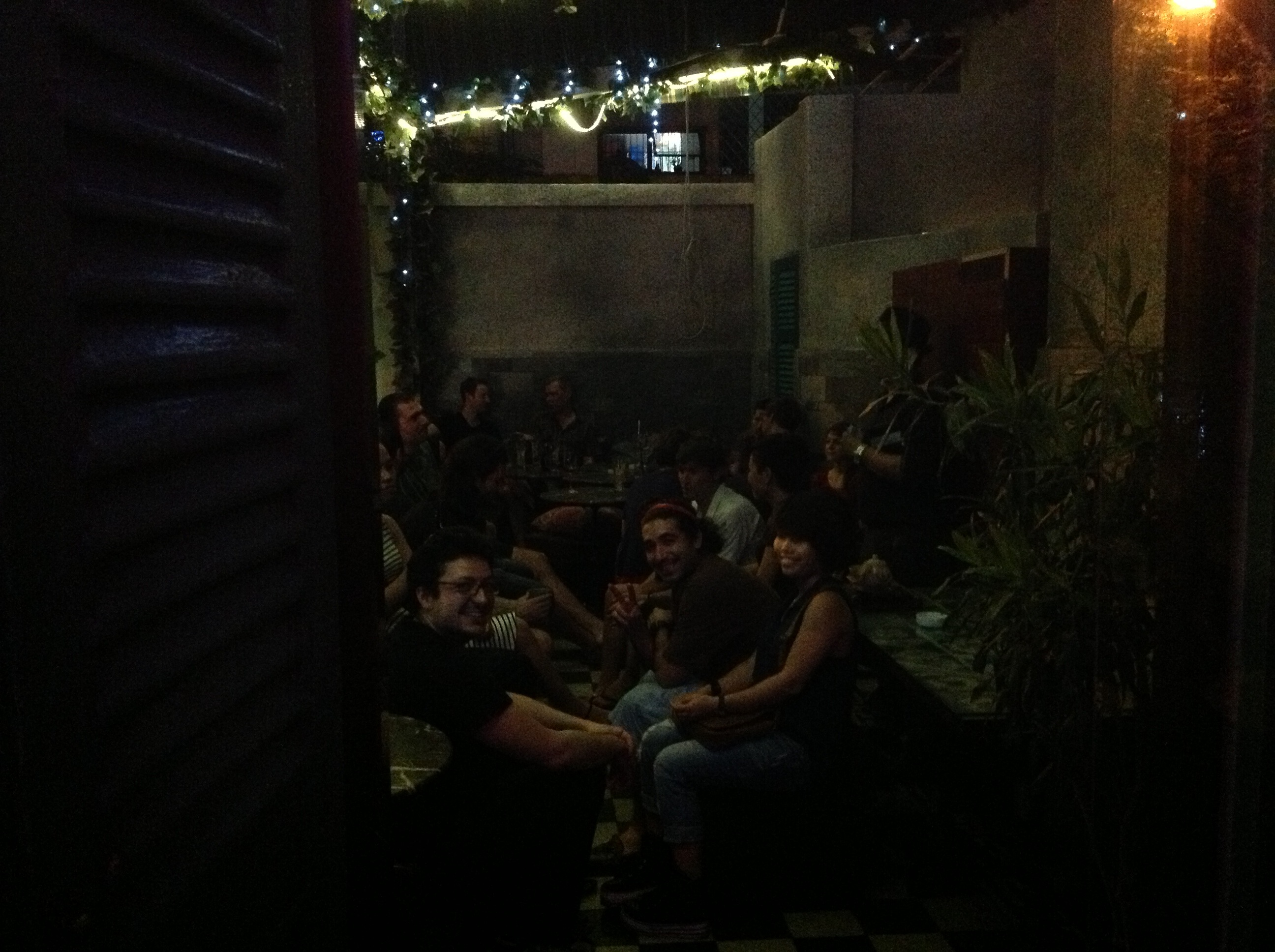 Outside terrace FUN